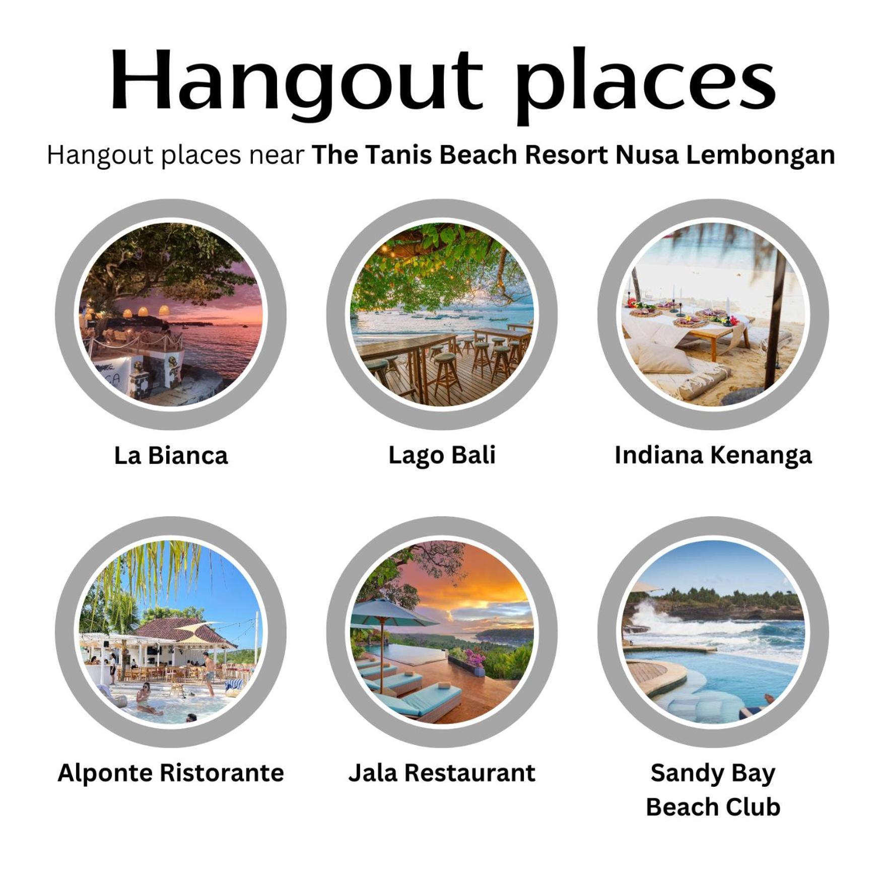 The Tanis Beach Resort Nusa Lembongan Esterno foto